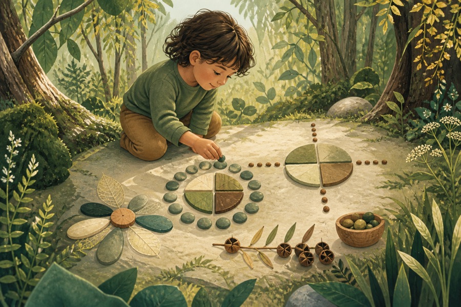 Early discovery learning illustration